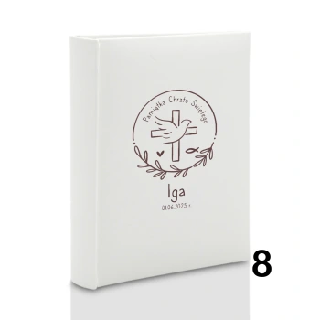 Album na chrzest, wsuwany, 50 zdjęć 13x18, personalizowany, 12 wzorów